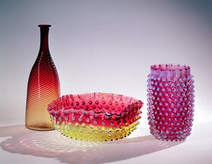 Bottiglia Amberina, New England Glass Company (1885)